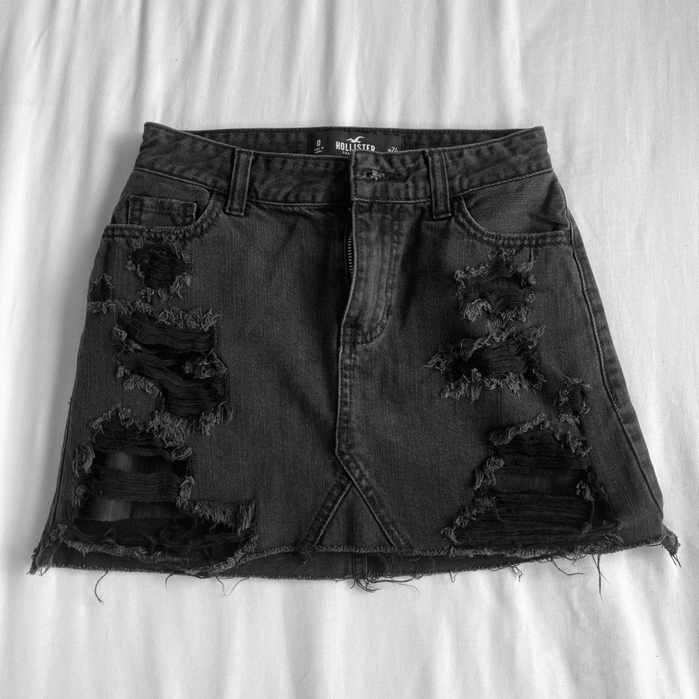 High rise skirt